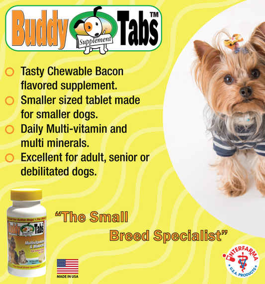Buddy Tabs Multivitamins & Minerals (60 Tabs)
