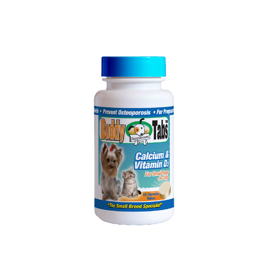 Buddytabs-Calcium-dogs-VitaminD3-interfarma