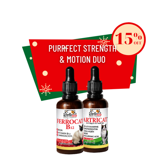 Purrfect Strength & Motion Duo: Ferrocat + Artricat