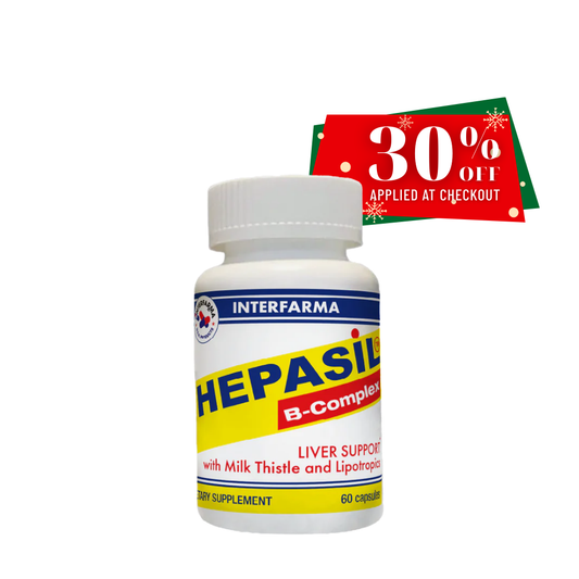 Hepasil B-Complex (60 Capsules)