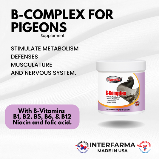B-Complex for Pigeons (150 Tablets)
