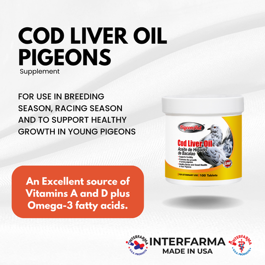 Cod Liver Oil Pigeons (150 softgels)