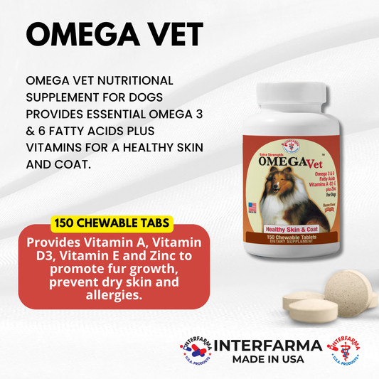 Omega Vet (150 Tablets)