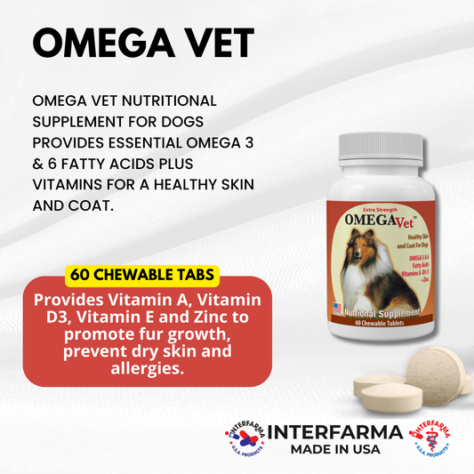 Omega Vet (60 Tablets)