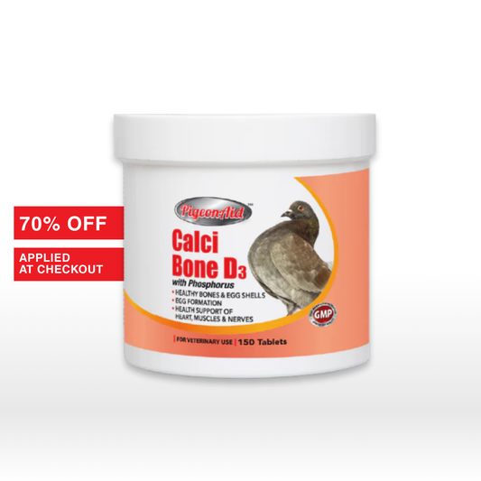 Calci Bone D3 Pigeons (150 Tablets)
