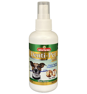Spray on  Dental care for dogs - Keeps teeth Clean and helps to control odor