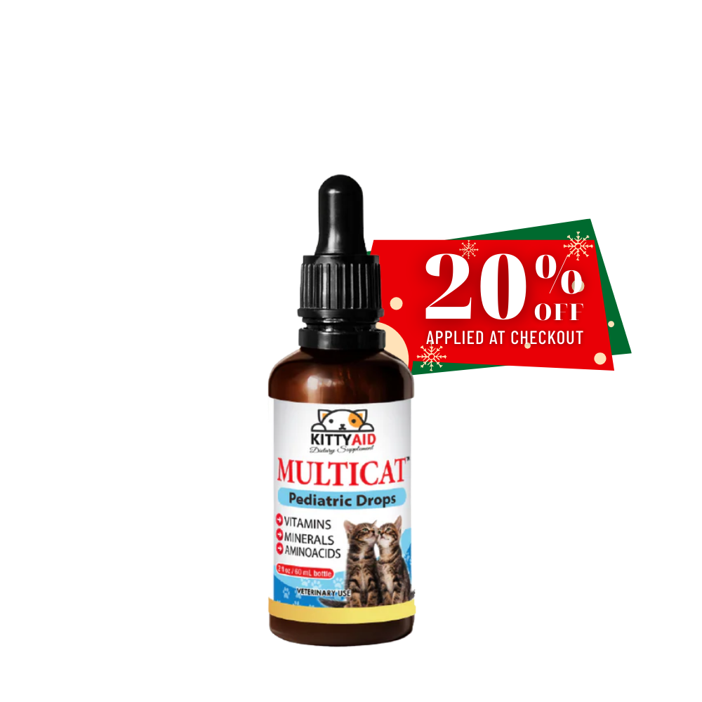 Multivitamin plus Lysine Supplement for Cats & Kittens- Interfarma