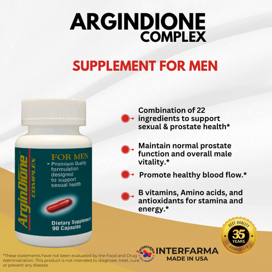 Argindione Complex (90 Capsules)