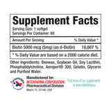 Biotin 5000 mcg