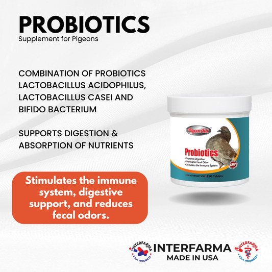 Probiotics for Pigeons (150 Tablets)