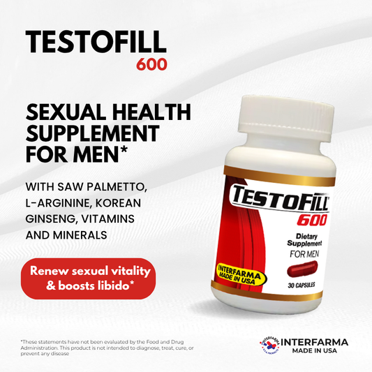 Testofill 600 (30 Capsules)