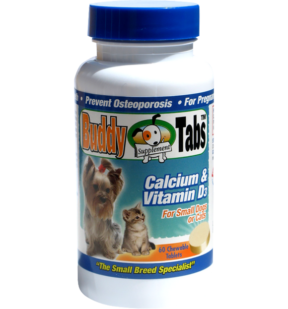 Calcium & Vitamin D tablet for small dogs