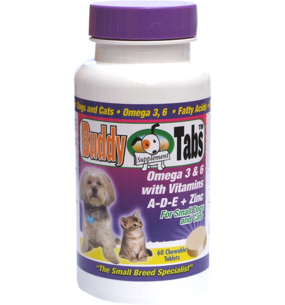 Healthy Fur for Small dogs Buddy Tabs Supplement Interfarma Animal Health Interfarma USA