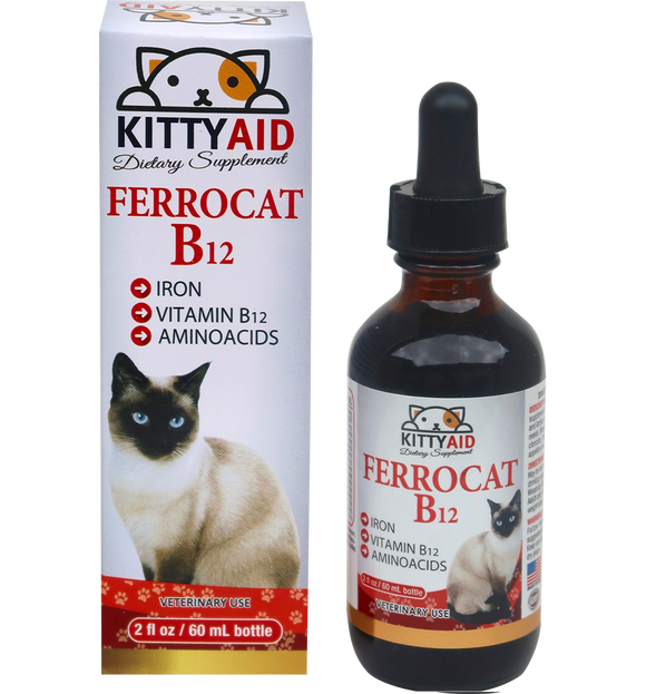 Iron plus B12 Supplement for Cats- Interfarma- Animal Health