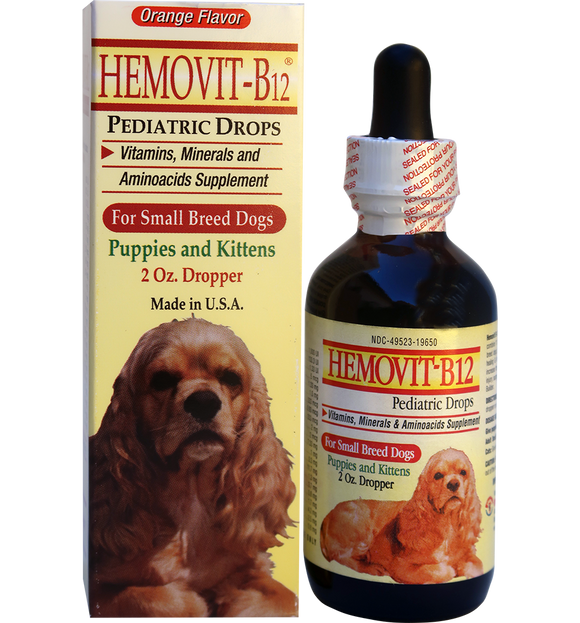 Vitamin Drops for puppy growth and boost immune system